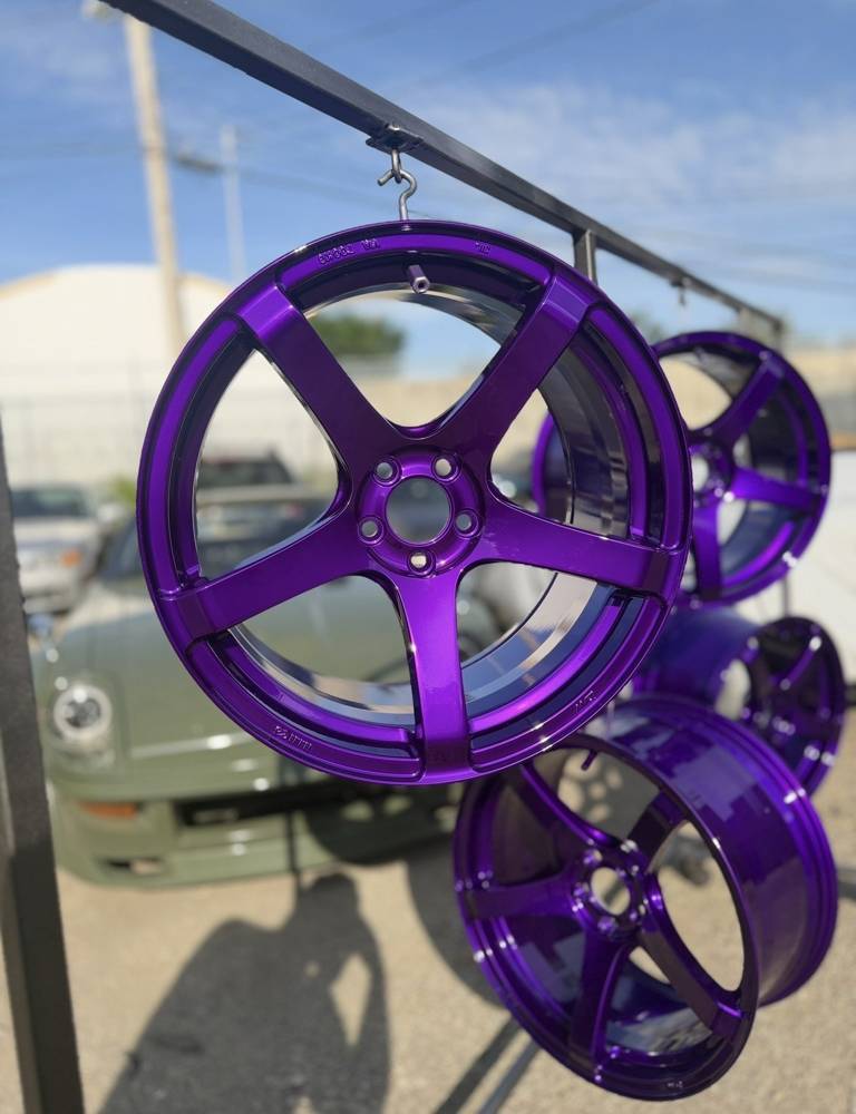 Candy purple 5-spokes