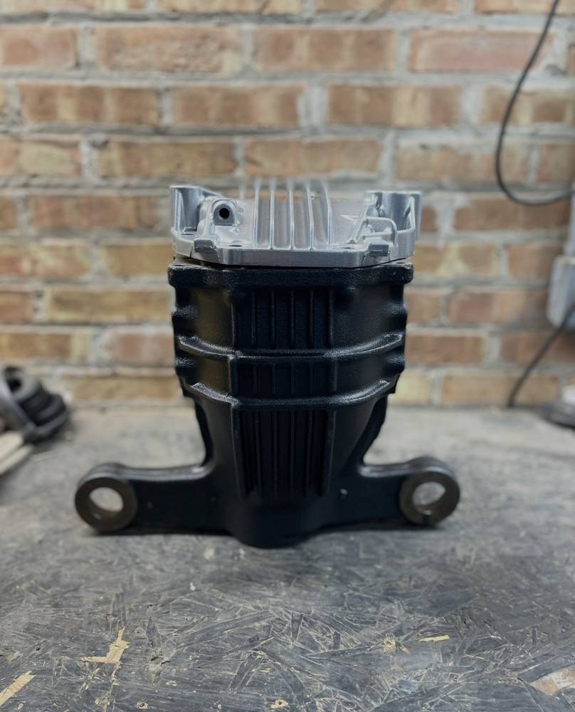 Differential housing coated