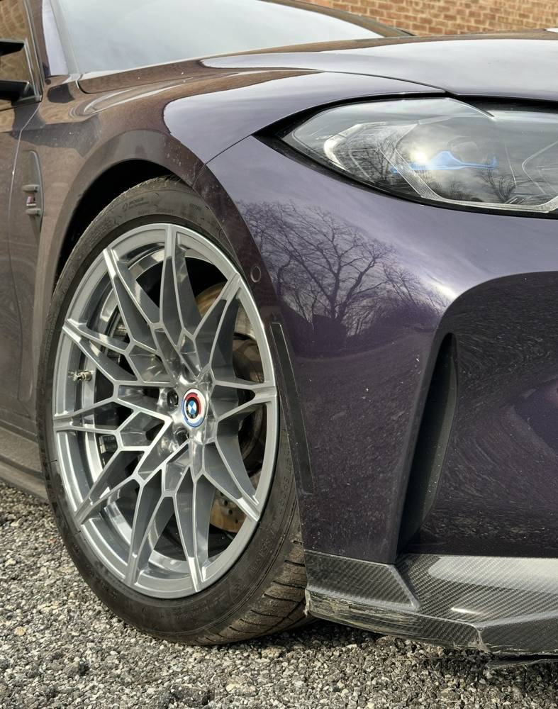 M wheels refinished and back on the car